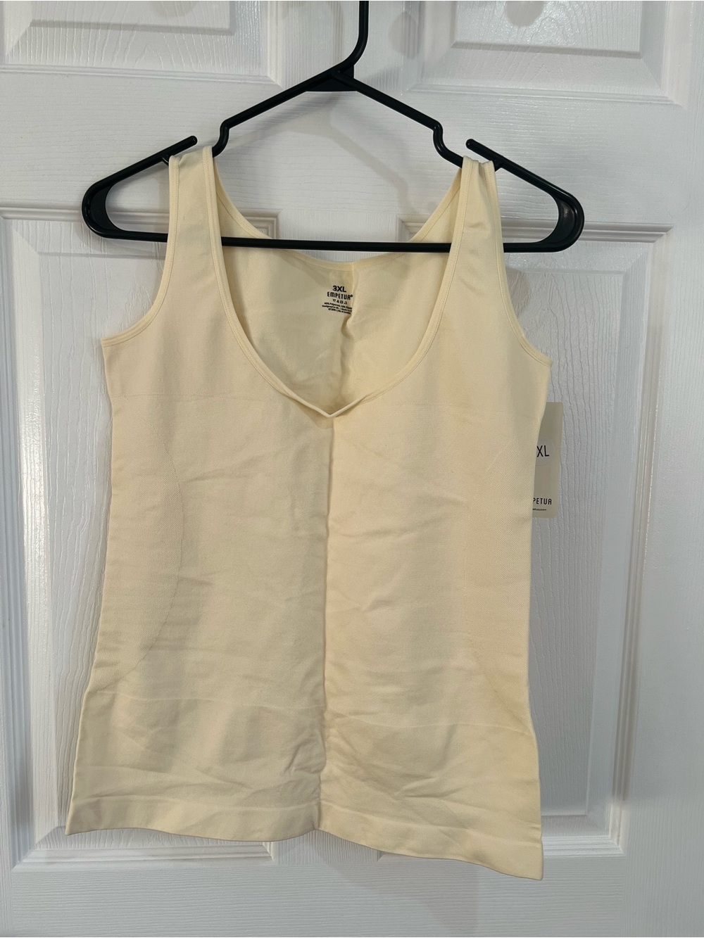 Empetua Open Bust Shaper Cami 3XL Ivory New With Tags